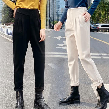 5天左右发【日本检品】女士加厚休闲长裤 外贸品质7号款 商品图0