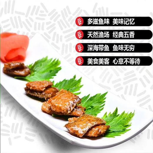 渤海带鱼罐头12罐组 商品图1