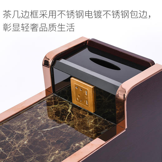 足疗沙发茶几美甲边角带经济型桑拿按摩浴场柜美容中间小足浴茶几 商品图2