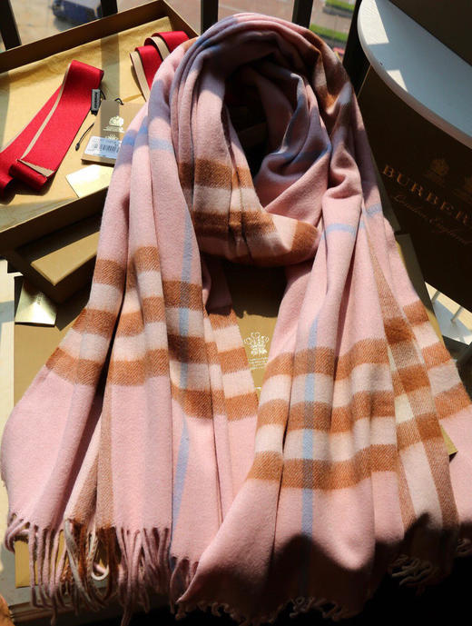BBR灵魂款，经典格纹围巾3色 商品图8