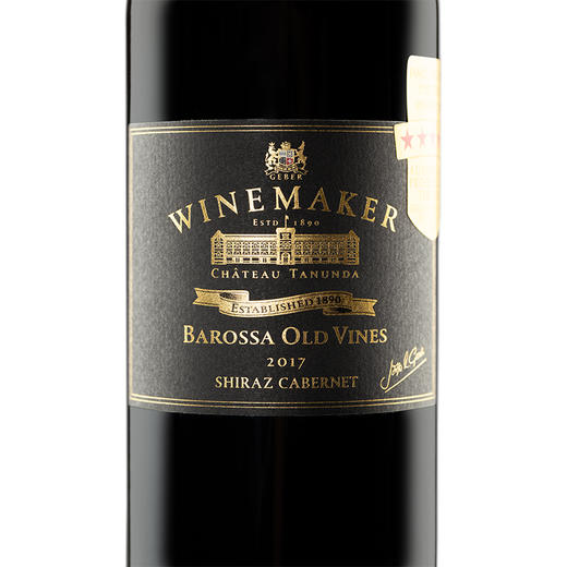 澳大利亚酿酒师巴罗萨老藤设拉子赤霞珠干红葡萄酒750ml 商品图1