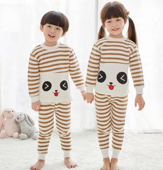 【儿童内衣】*儿童保暖内衣套装纯棉男童女童加厚秋衣秋裤三层夹棉秋冬季 商品图8