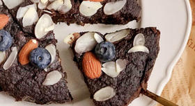 香蕉可可布朗尼