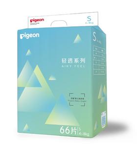 Pigeon贝亲轻透系列尿不湿S码66片[FPCMA106]