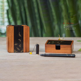 荷韵文具三件套