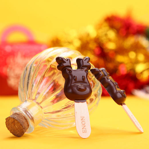 【一鹿有你相伴】怡浓小麋鹿巧克力棒棒糖120g/盒