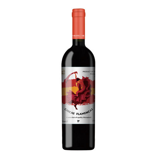 梵蒂尼弗拉明戈女郎干红葡萄酒 商品图0