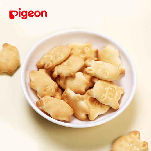 Pigeon贝亲婴儿辅食动物造型小饼干-巴旦木味40g(6个月以上)[FPLFB11] 商品图3