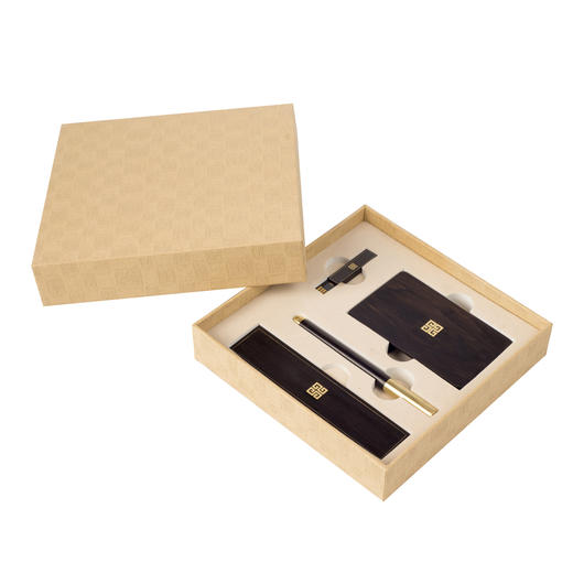 铜回纹U盘四件套 商品图2