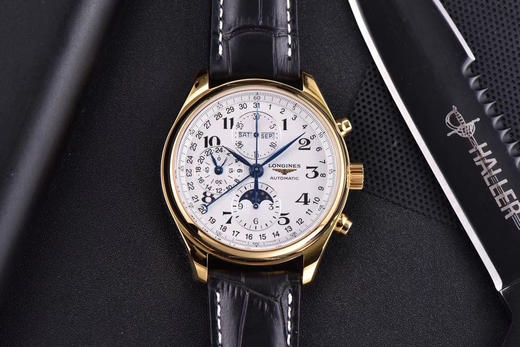 3M浪琴名匠优雅系列42mm大号月相男表，官方型号L2.773.4.78.3（具体型号看颜色搭配），100%原装分解开模生产 商品图4