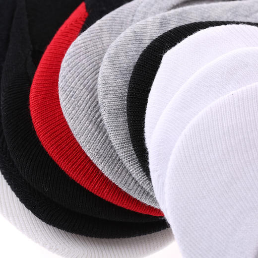 【1盒10双】PINLI品立夏季男士船袜短袜透气棉袜隐形袜D202819334 商品图4