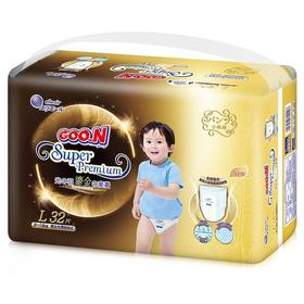 GOO.N大王短裤式纸尿裤光羽系列鎏金版L32片