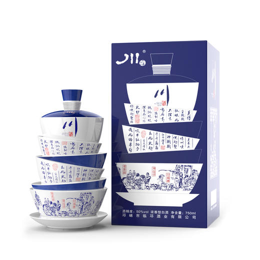 52度川牌盖碗酒500ML 商品图0
