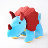 恐龙玩偶-三角龙-蓝色（nuzzle） 商品缩略图0