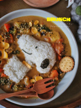 番茄肥牛圣诞🎄史努比咖喱