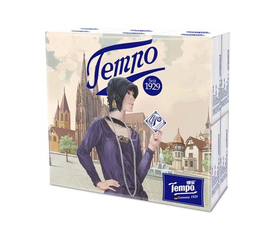 Tempo得宝手帕纸无香复刻版4层24包纸巾小包便携装手帕纸餐巾纸 商品图3