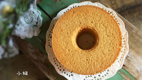 海盐焦糖戚风蛋糕