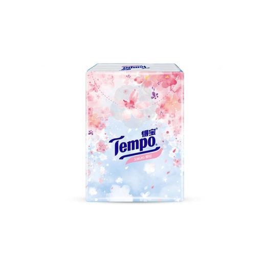 Tempo得宝手帕纸樱花味印花4层24包限定纸巾小包便携装手帕纸餐巾纸 商品图4