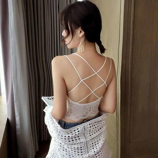 女神必备 美背无钢圈吊带背心内衣女学生韩版少女裹胸性感聚拢打底抹胸文胸 商品图0