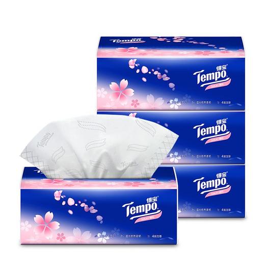 Tempo得宝软抽纸樱花香味4层90抽8包抽纸餐巾纸 商品图3