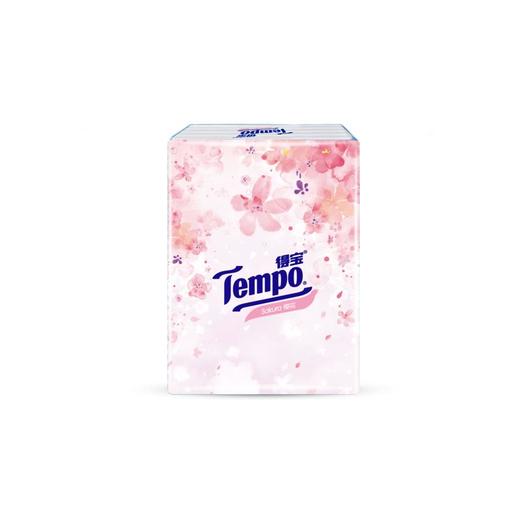 Tempo得宝手帕纸樱花味印花4层24包限定纸巾小包便携装手帕纸餐巾纸 商品图5