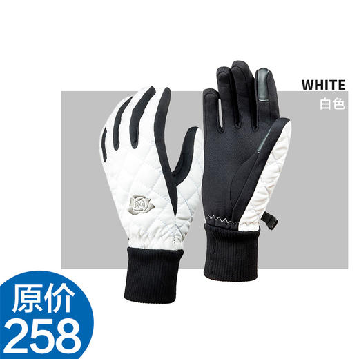 EX2伊海诗 男女通用 棉感舒适触屏保暖手套 866234 商品图2