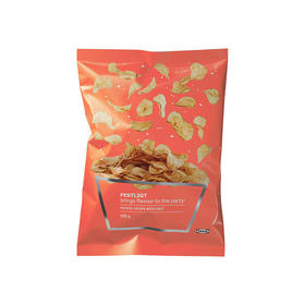 IKEA 宜家 FESTLIGT 薯片 盐腌 150g