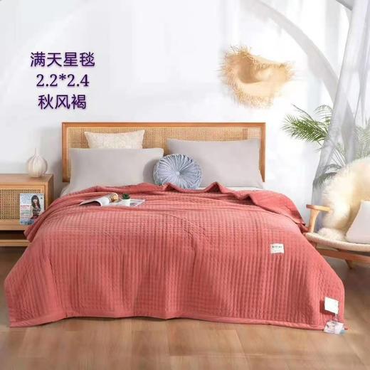 【119元/床】上家牛奶绒床盖满天星2.2*2.4米（1218162） 商品图0