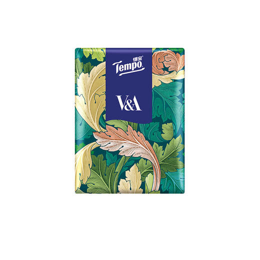 Tempo得宝V&A博物馆联名绿野骑士款手帕纸4层24小包纸巾小包便携装餐巾纸 商品图4