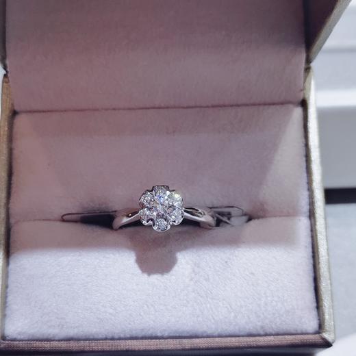 金伯利 AU750 钻石 女戒 相约系列 白色 商品图1