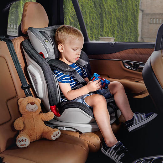 （K-1)kk德国儿童安全座椅汽车用车载0-4-3-12岁宝宝婴儿坐椅可坐躺简易 商品图1