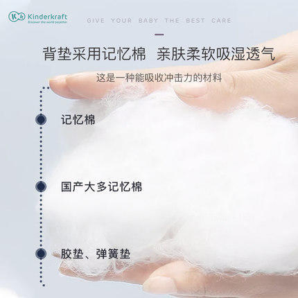 （K-1)双胞胎婴儿推车可拆分轻便折叠双人龙凤胎可坐躺夏季二胎高景观 商品图3