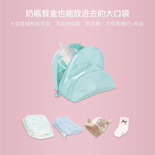 （K-4)婴儿背带多功能四季通用轻便坐凳腰凳抱娃宝宝前抱式初新生儿 商品图2