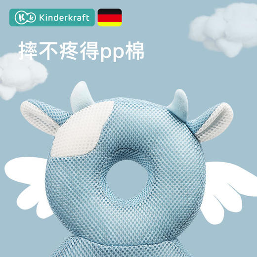 （K-4)儿童婴儿枕头宝宝学步走路防摔枕夏季透气防撞护头神器头部保护垫 商品图2