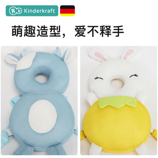 （K-4)儿童婴儿枕头宝宝学步走路防摔枕夏季透气防撞护头神器头部保护垫 商品图1