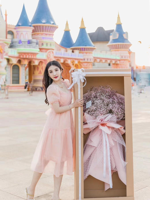 《超爱你》-巨型满天星花盒 商品图1