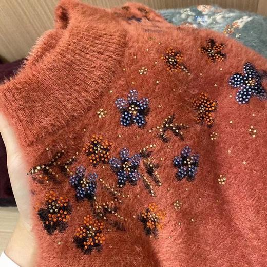 冬日必留❗️恒源祥ZP水貂绒毛衣 妈妈牌毛衣 商品图11