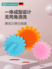 （K-5)婴幼儿洗头刷硅胶新生的宝宝洗澡海绵用品儿童搓泥去头垢神器 商品缩略图2