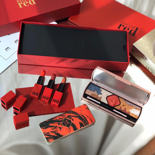 Red口红眼影套装3口红1眼影 商品图2