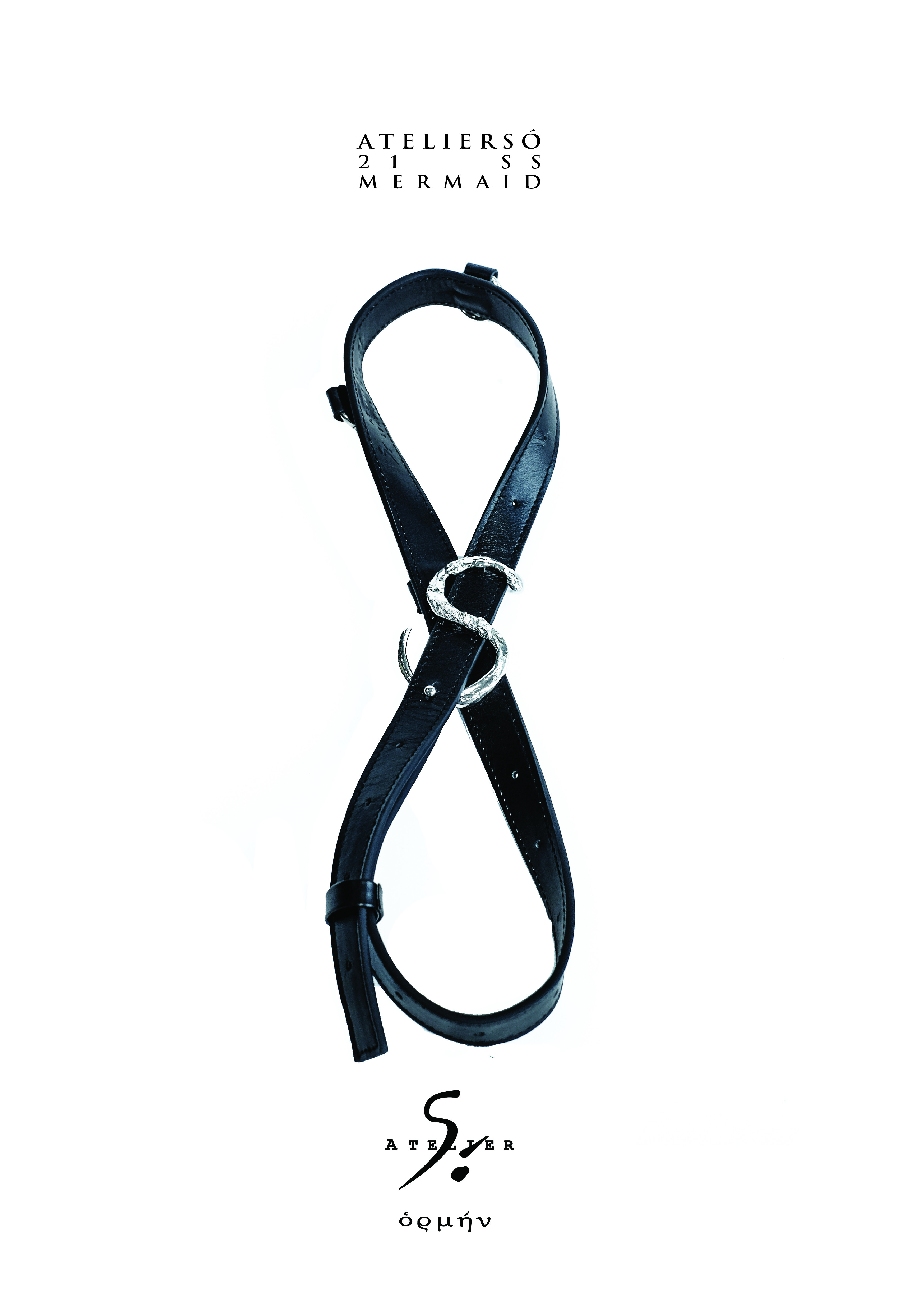 21SS 地鱼｜MERMAID - S扣植鞣革皮带