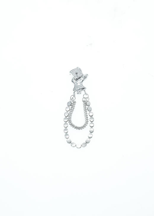 21SS 地鱼｜MERMAID - Manti 珊瑚圆片流苏耳环 商品图2