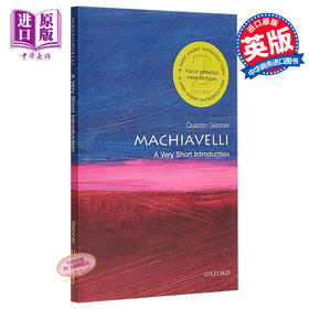 【中商原版】马基雅维利 简介 昆汀·斯金纳 英文原版 Machiavelli Quentin