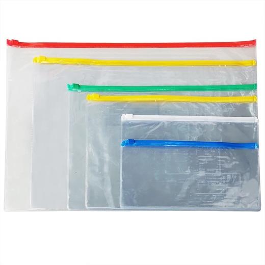 红杰18C透明拉链袋PVC拉边袋A4B5A5票据 商品图9