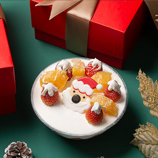 2人拼团35元|圣诞主题分享蛋糕圣诞水晶球 商品图2