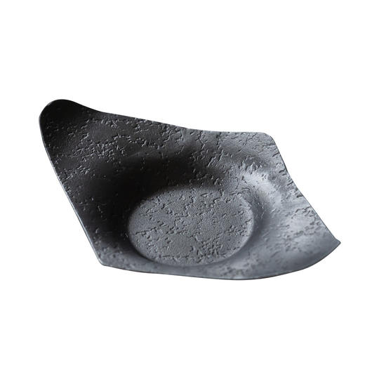 茶香记 手工合金锡制杯垫 扁舟款 元宝款 传统工艺 古朴有老味 商品图4