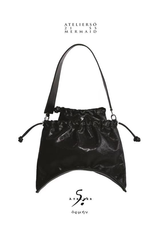 21SS 地鱼｜MERMAID - Solar 宽底月牙包