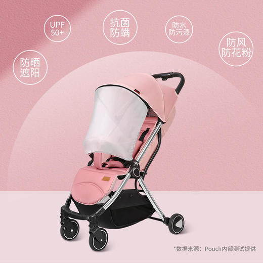Pouch Q8婴儿推车轻便折叠可坐可躺夏季防晒简易手推车 商品图3