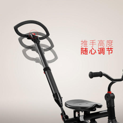 Pouch B06三轮车手推车脚踏车多功能双向儿童自行车宝宝推车婴儿伞车FX 商品图4