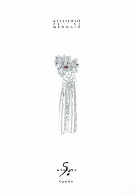 21SS 地鱼｜MERMAID - Fungia 珊瑚花流苏耳环