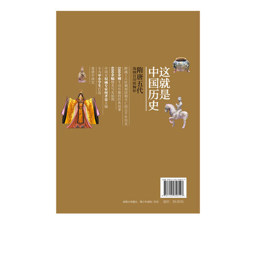 这就是中国历史 隋唐五代 海纳百川的胸怀 何孝荣 讲述中国历史上影响深远的人事时地物 中国历史故事 小学生青少年课外读物 商品图1
